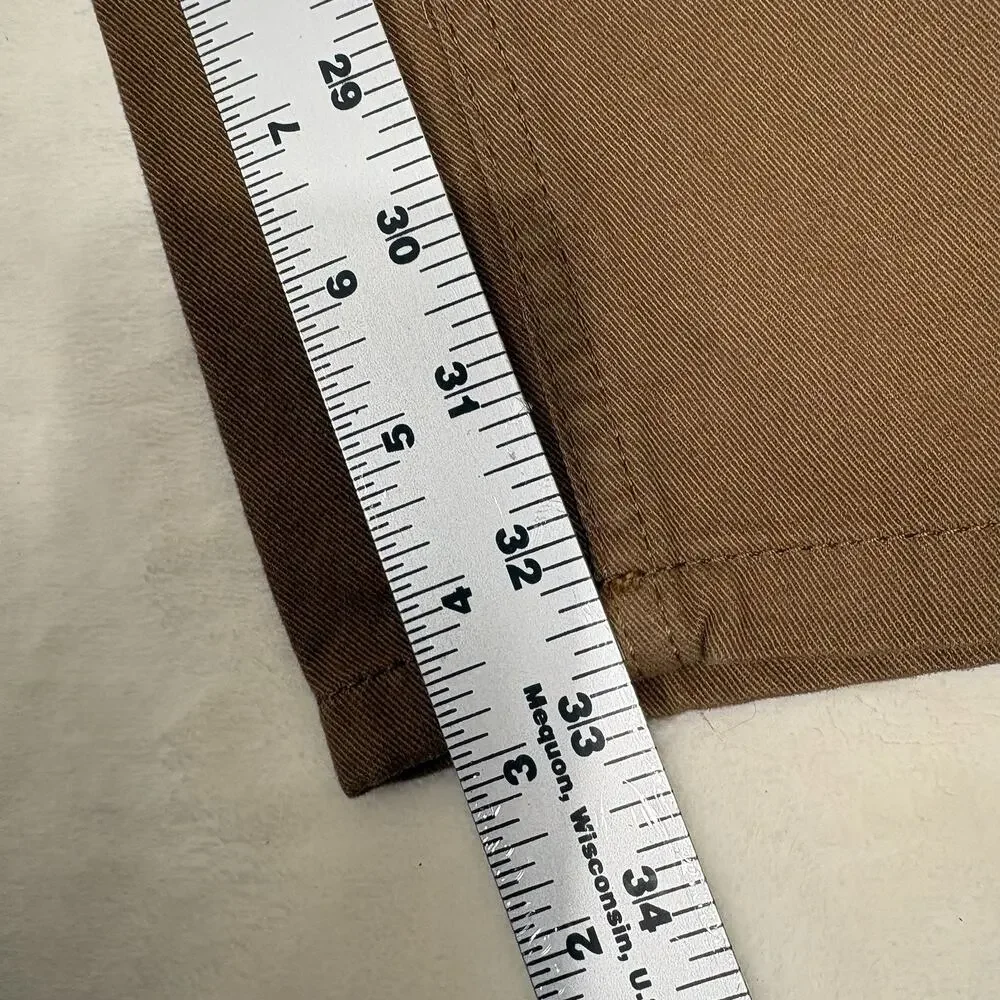 Ecko Untld. Dark Chino Classic Fit Pants Size 46x34 NWT Elastic Waist Cotton